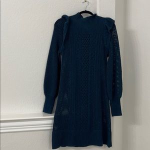 Happy X Nature blue sweater dress